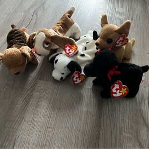 Dog Lovers Vintage Ty Plush Dog Collection